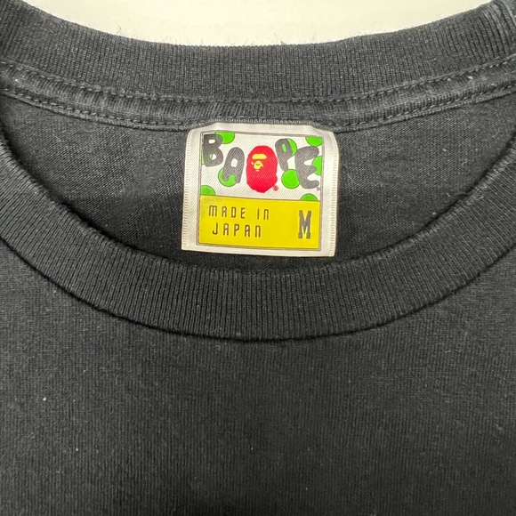 Vintage Bape Single Stitch Medium Tee - Wliaba Of The Night - Made In Japan Rare - Picture 4 of 5